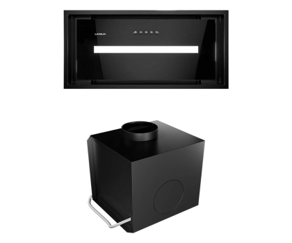 Okap kuchenny Lanilia LAMEZO 60.1 BLACK + TW 1.2